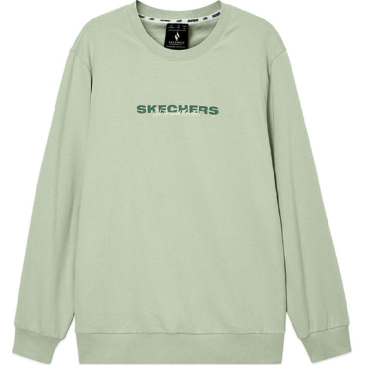 Skechers Sports Alliance Knit Pullover Sweatshirt - Mercury Green L424U101-04X2