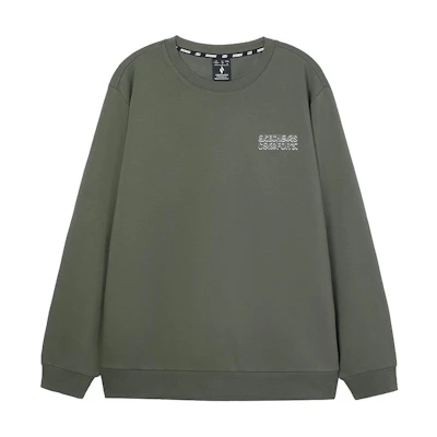 Skechers Sports Comfort Warm Crewneck Sweatshirt Deep Dark Green L424U099-00L2