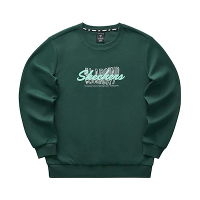 Skechers Sports Pullover Crewneck Sweatshirt Unisex - Manor Green L423U158-00X9