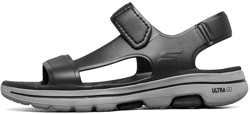 Skechers Sandal Sukan 'Hitam Kelabu' 243003-BKGY Buy Skechers Sandal Sukan 'Hitam Kelabu' 243003-BKGY