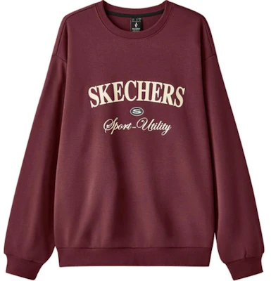 Skechers Sports Series Unisex Comfy Loose Fit Crewneck Sweatshirt Truffle Brown L424U010-00V0 Buy Skechers Sports Series Unisex Comfy Loose Fit Crewneck Sweatshirt Truffle Brown L424U010-00V0
