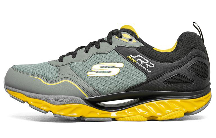 Skechers SRR Low 'Charcoal Yellow'