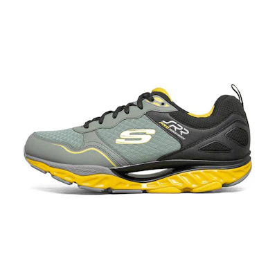 Skechers SRR Low 'Charcoal Yellow'