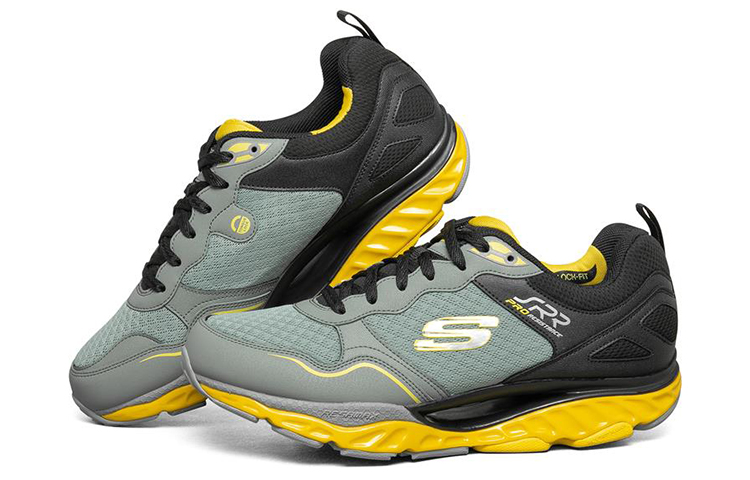 Skechers SRR Low 'Charcoal Yellow' 圖 3