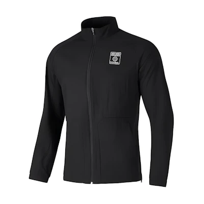 Skechers SS24 Carbon Black Breathable Running Woven Jacket P324M015-0018