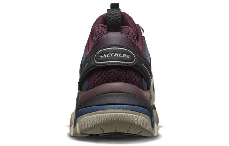 Shop Skechers Stak-Ultra Baskets Basses Running Bleu/Rouge/Noir 66255-BURG