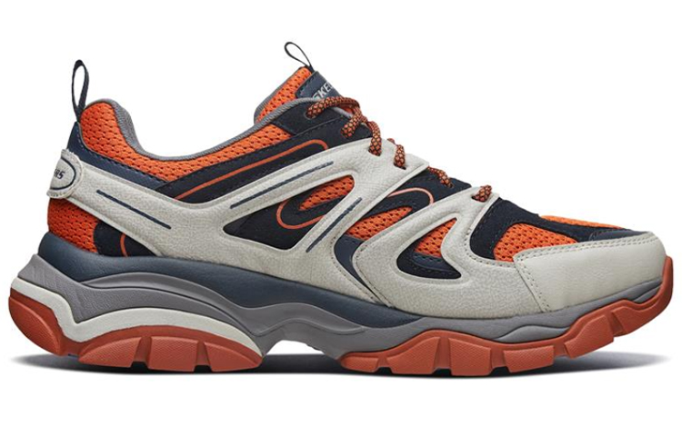 Order Skechers Stak-Ultra Baskets Basses Running Orange/Blanc/Noir 66255-NVOR