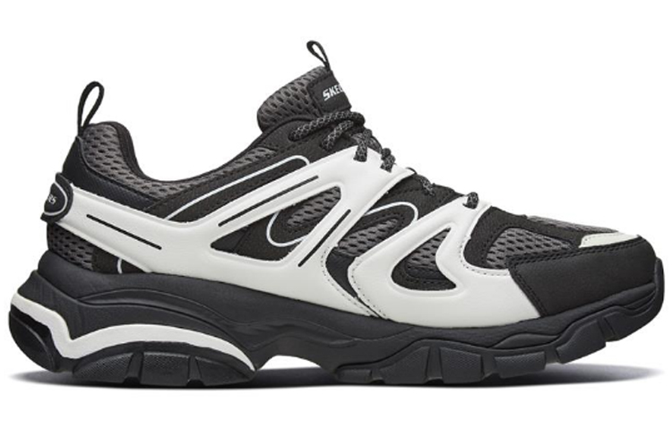 Skechers RX FIT Stak Ultra Treso Casual Shoes Black/White 圖 2