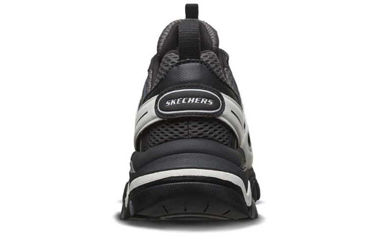 Skechers RX FIT Stak Ultra Treso Casual Shoes Black/White 圖 4