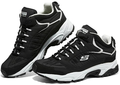 Skechers Stamina 'Hitam Putih' 237244-BKW Lookbook Skechers Stamina 'Hitam Putih' 237244-BKW