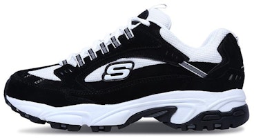 Skechers Stamina VNTGRunning Shoes Black/White 999688-BKW Skechers Stamina VNTGRunning Shoes Black/White 999688-BKW
