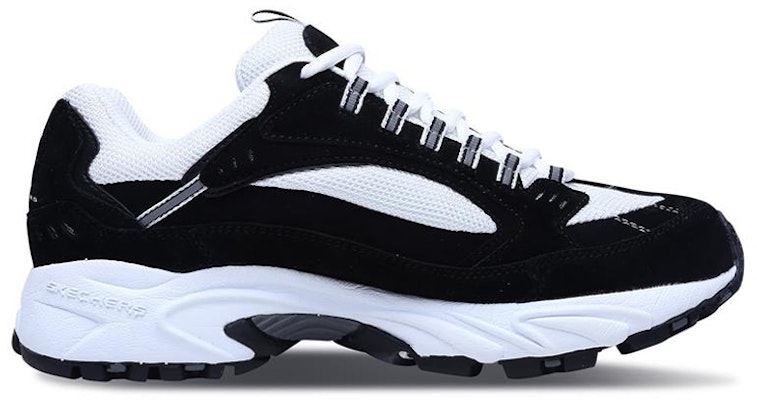 Skechers Stamina VNTG Kasut Lari Hitam/Putih 999688-BKW Order Skechers Stamina VNTG Kasut Lari Hitam/Putih 999688-BKW