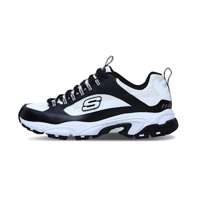 Skechers Stamina Running Shoes 'White Black'