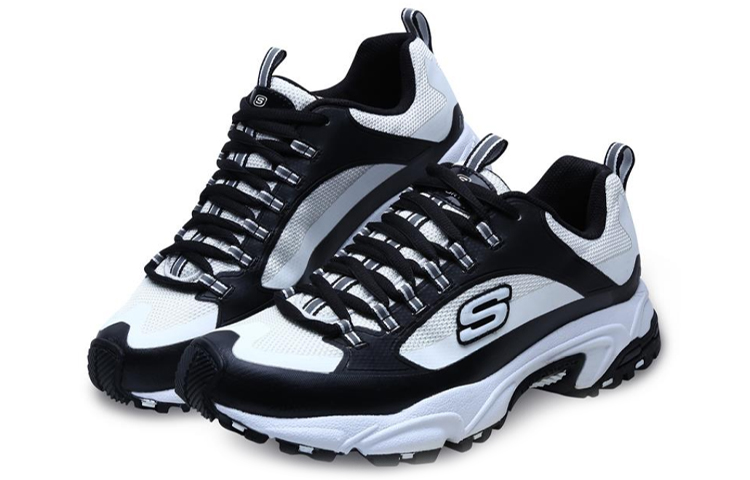 Lookbook Skechers Stamina Zapatillas de Running 'Blanco Negro' 666030-WBK