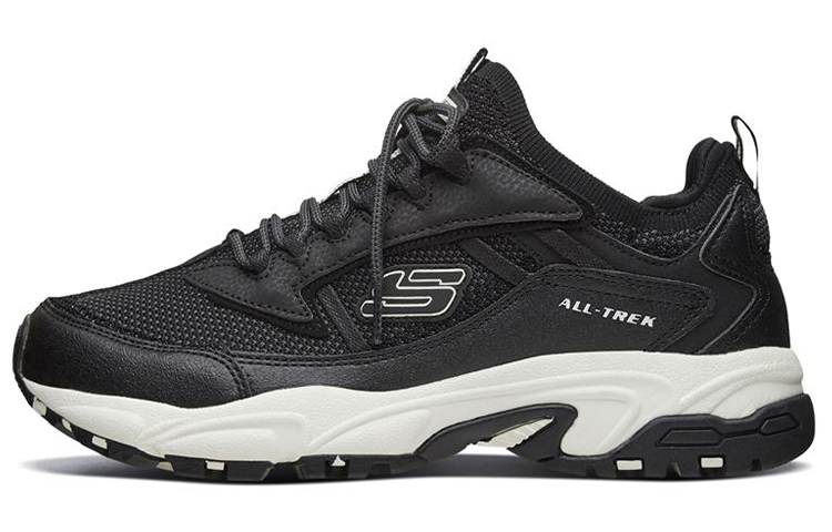 Skechers Stamina Low-Top Running Shoes Black 51881-BKW