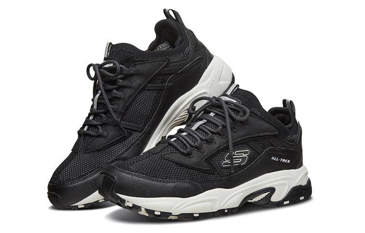 Skechers Stamina Low-Top Running Shoes Black 圖 3