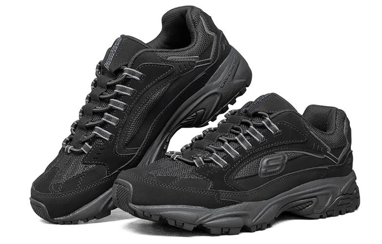 Lookbook 스케쳐스 스태미나 '블랙' (Skechers Stamina 'Black') 51919-BBK