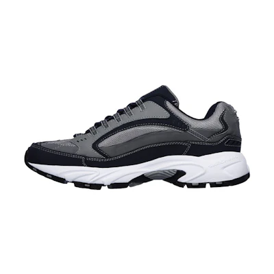 Skechers Stamina Low-Top Running Shoes Blue/Grey