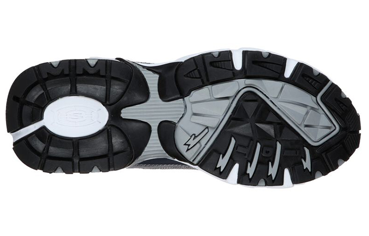 Skechers Stamina Low-Top Running Shoes Blue/Grey 圖 5