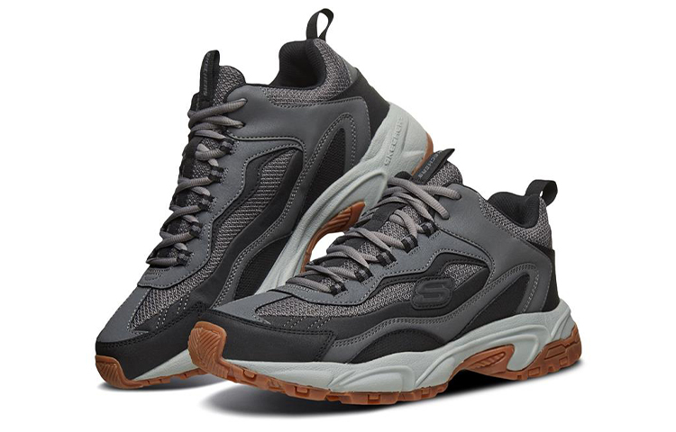 Skechers Stamina 'Grey Black' 圖 3