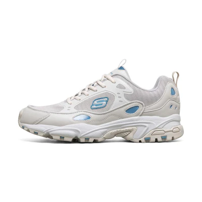Skechers Stamina Running Shoes Grey/Blue
