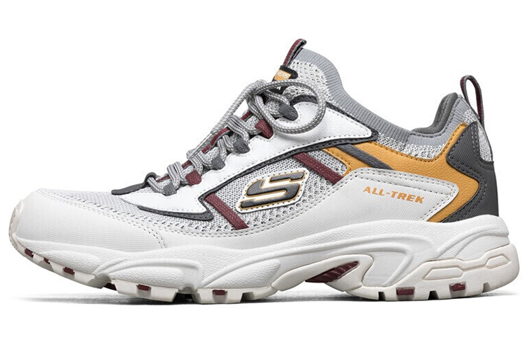 Skechers Stamina Low-Top Running Shoes Gray 51881-NTGY