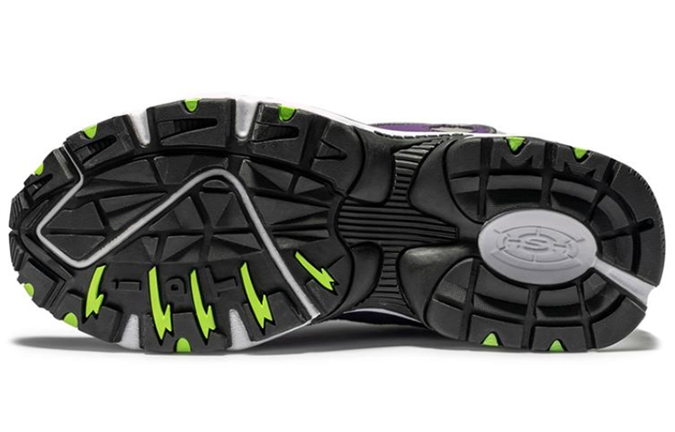 Skechers Stamina Running Shoes Grey/Green 圖 5