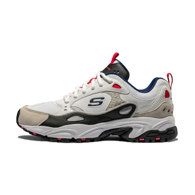 Skechers Stamina Running Shoes Grey/Red