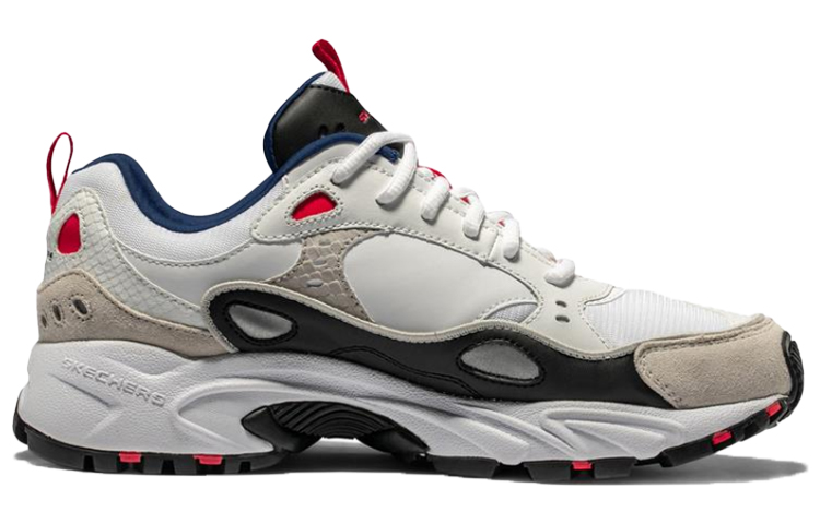 Skechers Stamina Running Shoes Grey/Red 圖 2