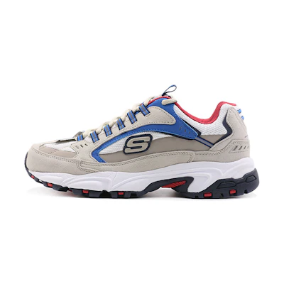 Skechers Stamina Running Shoes Cream-White