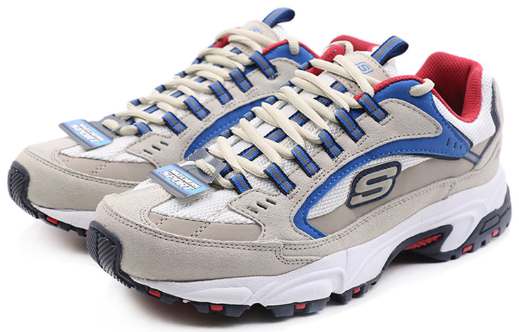 Skechers Stamina Running Shoes Cream-White 圖 2