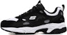 Skechers Stamina Low Kasut Lari Hitam/Putih 666058-BKW