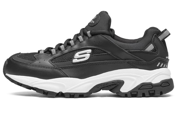 Skechers Stamina Running Shoes 'Black And White'