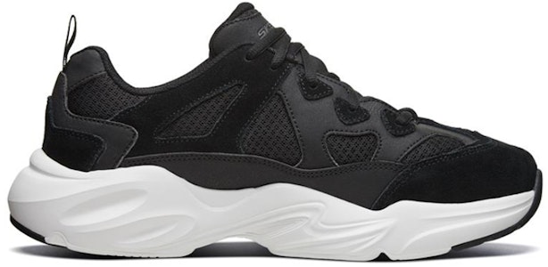 スケッチャーズ スタミナ エアリー 黒白 (Sukecchaazu Sutamina Earii KuroShiro) 51937-BLK Order スケッチャーズ スタミナ エアリー 黒白 (Sukecchaazu Sutamina Earii KuroShiro) 51937-BLK