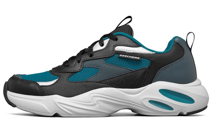 Skechers Stamina Airy Sports Shoes Black/Blue/White 237120-BKBL