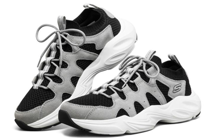 Skechers Stamina Airy Sports Shoes Black/Grey/White 圖 3