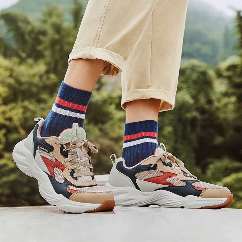 Skechers Stamina Airy Blue/Brown 圖 6