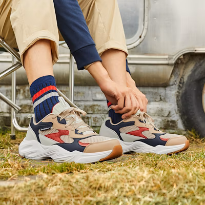 Skechers Stamina Airy Blue Brown 51936 TPMT 51936 TPMT Novelship