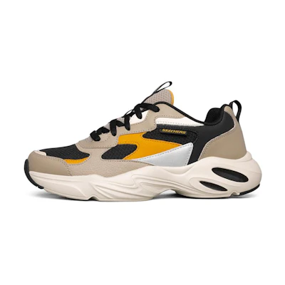 Skechers Stamina Airy Running Shoes Black/Orange