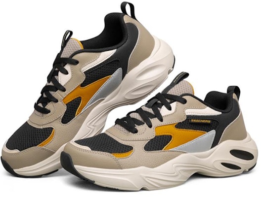 Sepatu Lari Skechers Stamina Airy Hitam/Oranye 237120-TPMT Lookbook Sepatu Lari Skechers Stamina Airy Hitam/Oranye 237120-TPMT