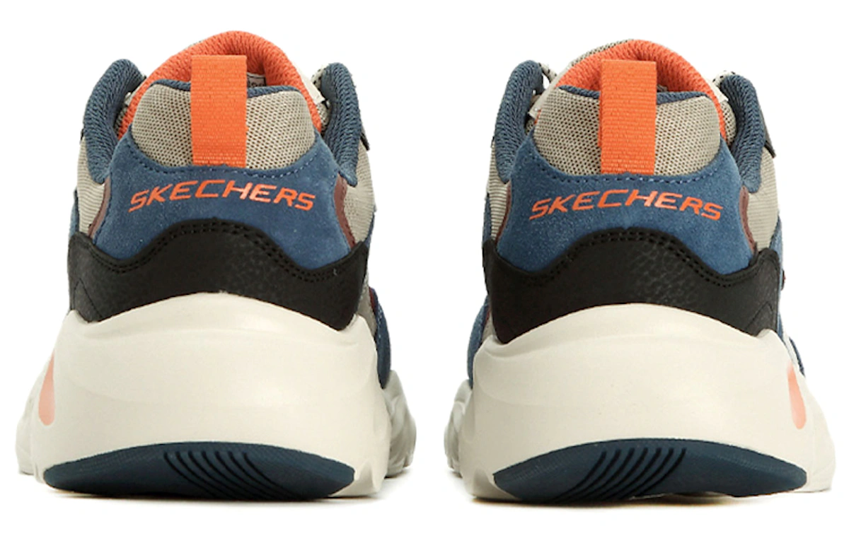 Skechers Stamina Airy 'White Dark Blue Brown'
