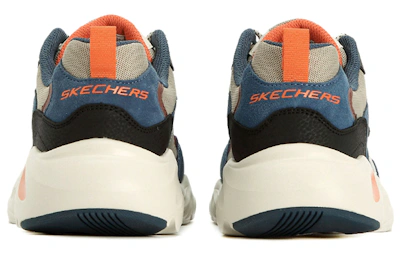 Skechers Stamina Airy 'White Dark Blue Brown'