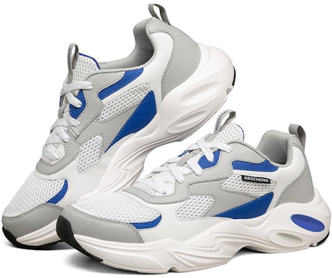 Skechers Stamina Airy Low-Top Running Shoes Grey/Blue 894004-GYBL Lookbook Skechers Stamina Airy Low-Top Running Shoes Grey/Blue 894004-GYBL