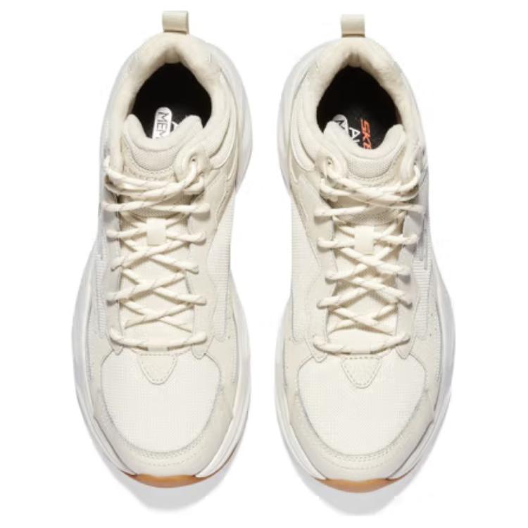 Lookbook スケッチャーズStamina Airy ナチュラルお父さん靴 894169-NAT