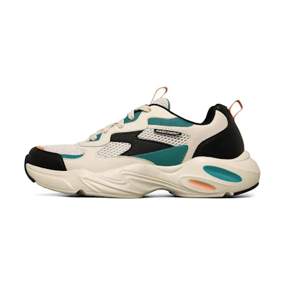Skechers Stamina Airy Low Running Shoes Beige/White