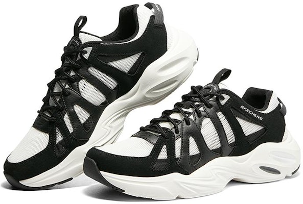 Skechers Stamina Airy 'Putih Hitam' 894072-BKW Lookbook Skechers Stamina Airy 'Putih Hitam' 894072-BKW