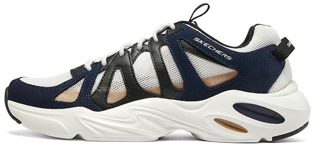 Skechers Stamina Airy 防滑耐磨 低筒 爸爸鞋 男款 白黑藍 Buy Skechers Stamina Airy 防滑耐磨 低筒 爸爸鞋 男款 白黑藍