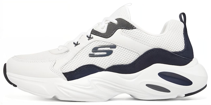 Skechers Stamina Airy 'White Navy Blue' 237237-WNV Buy Skechers Stamina Airy 'White Navy Blue' 237237-WNV