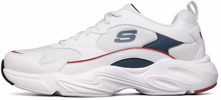 Skechers Stamina Airy 'White Red Blue' 666150-WNVR Skechers Stamina Airy 'White Red Blue' 666150-WNVR