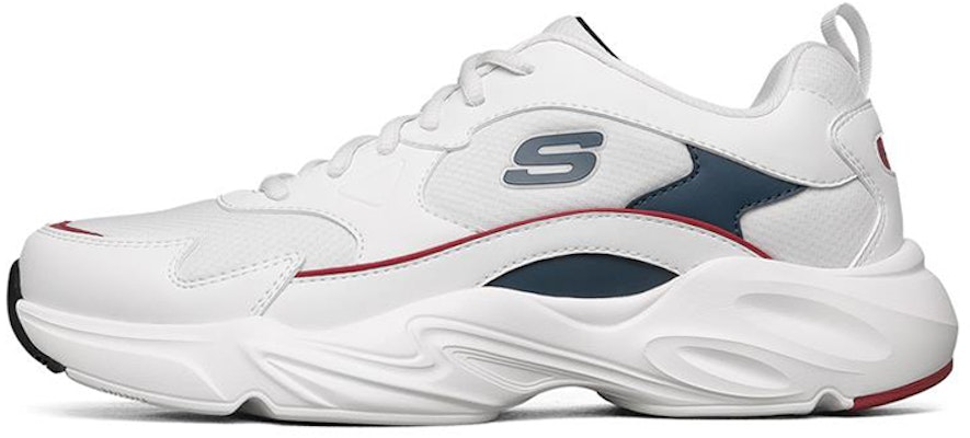 Skechers Stamina Airy 'White Red Blue' 666150-WNVR Buy Skechers Stamina Airy 'White Red Blue' 666150-WNVR